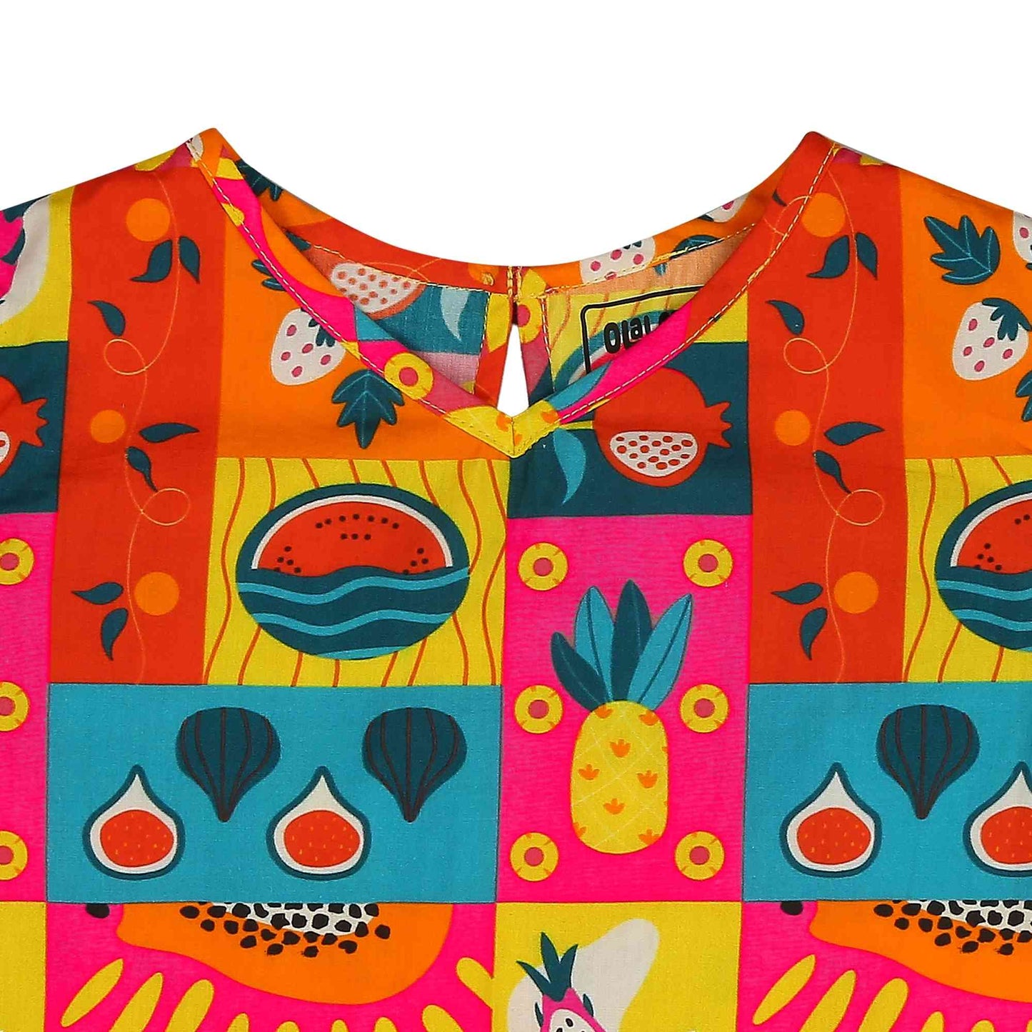 A-Line dress - Mixed Fruit