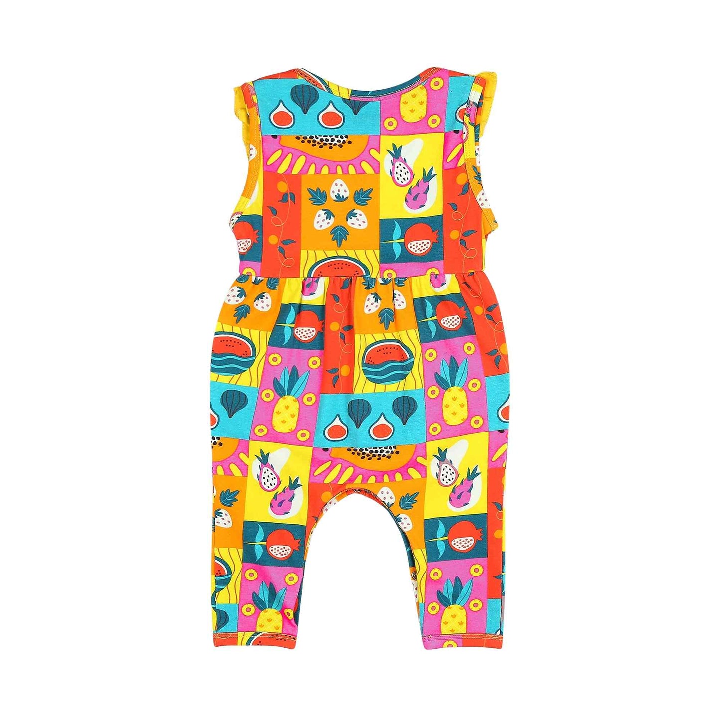 Frill Romper - Mixed Fruit