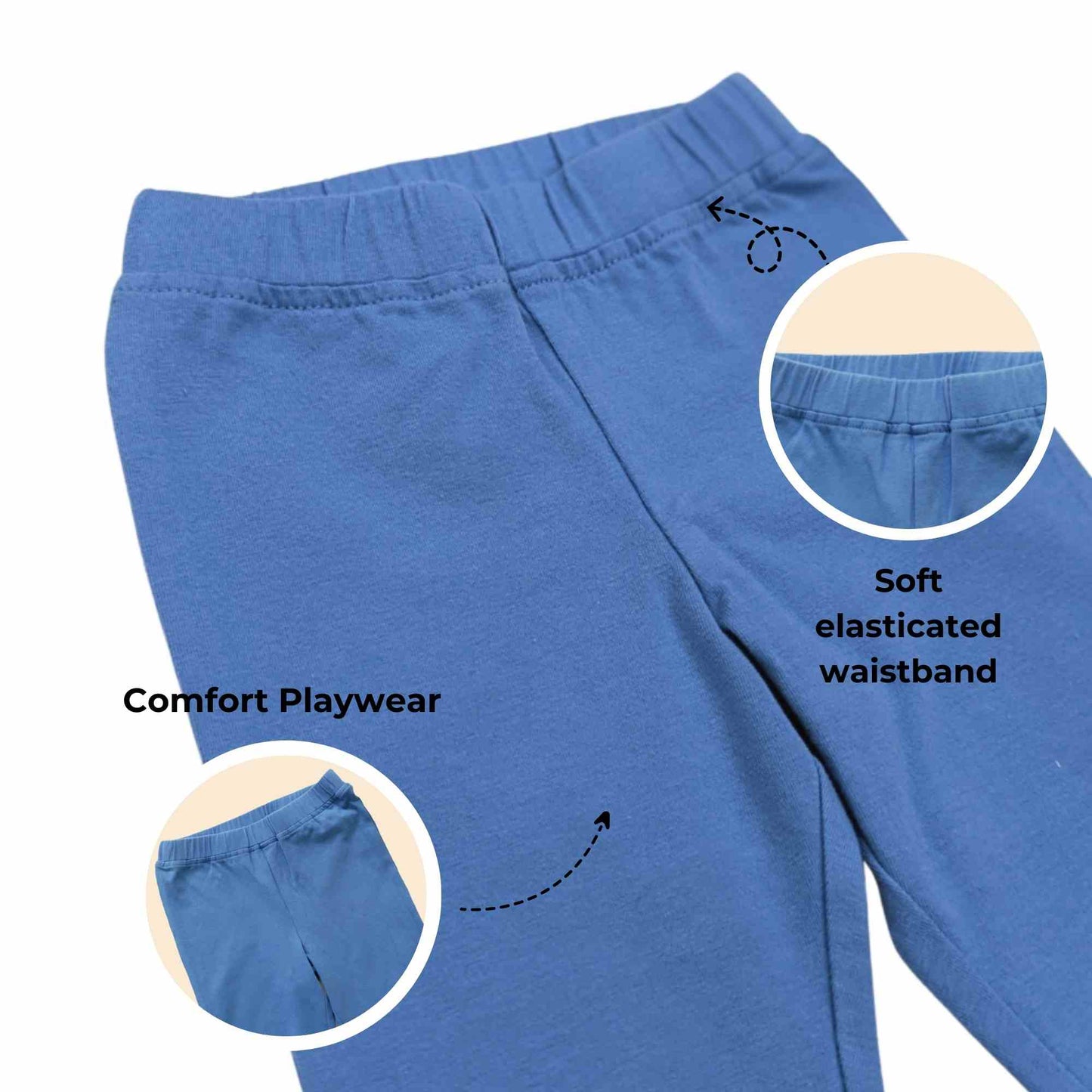 Girl Leggings - Blue