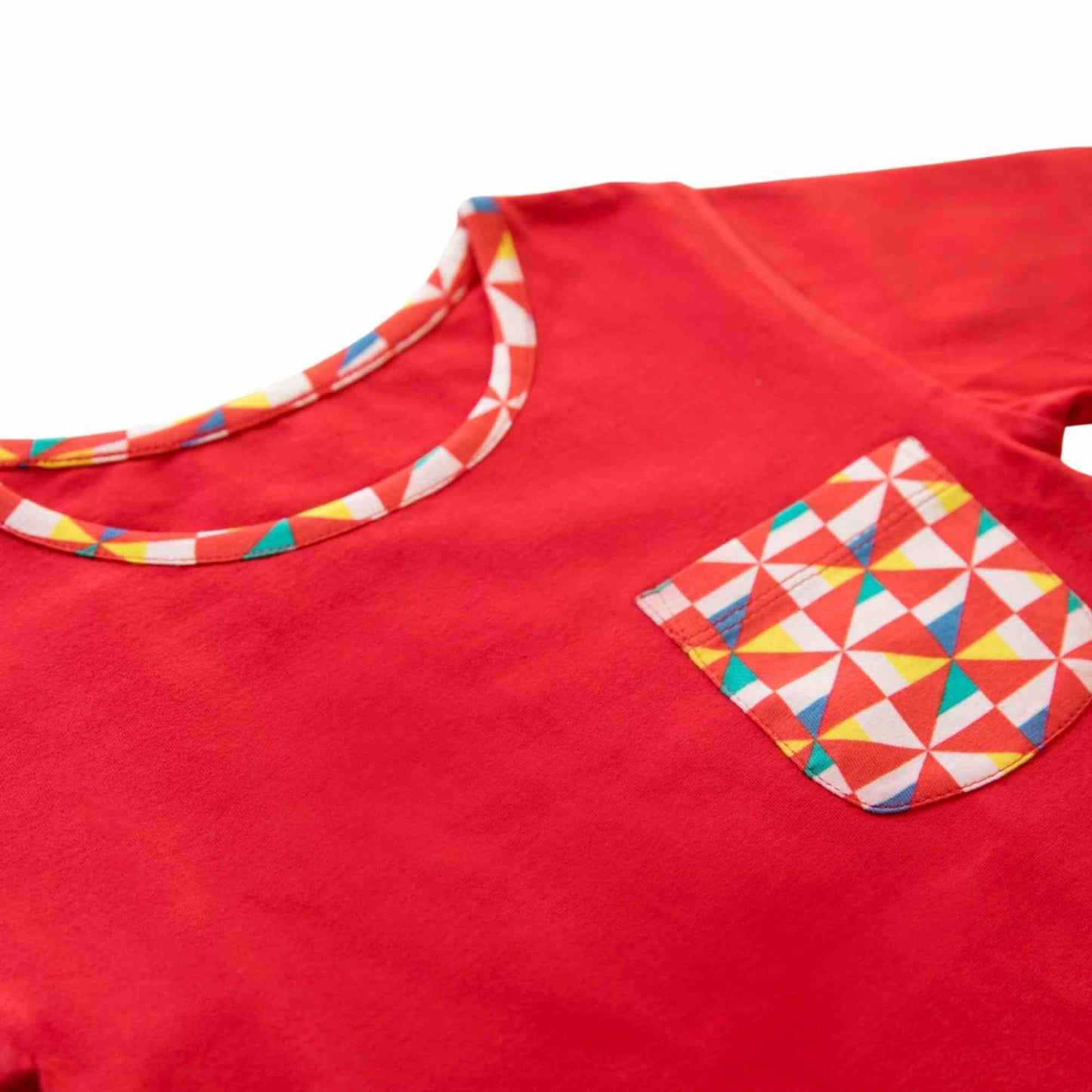 Pocket Tee - Pinwheel Parade
