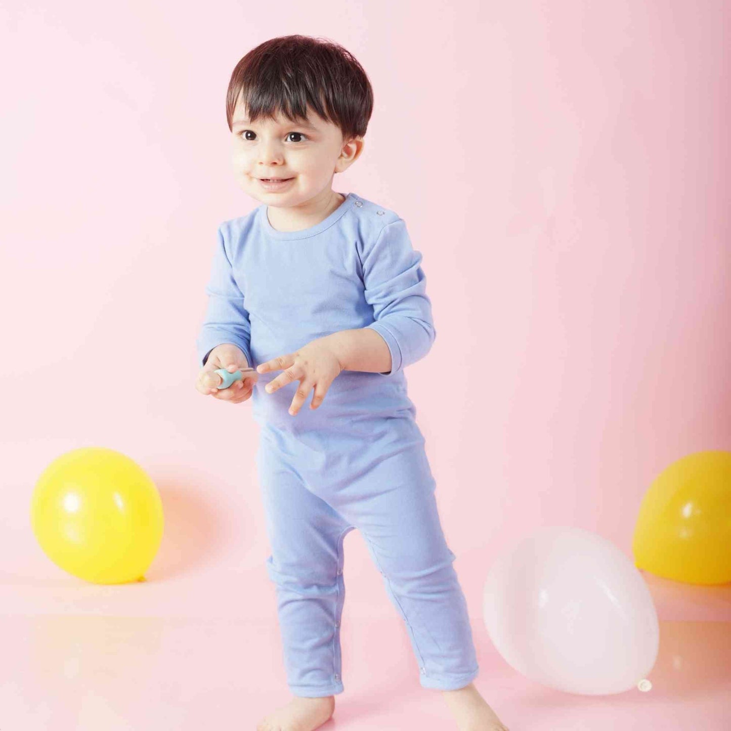 Full Sleeved Romper - Sunny Yellow