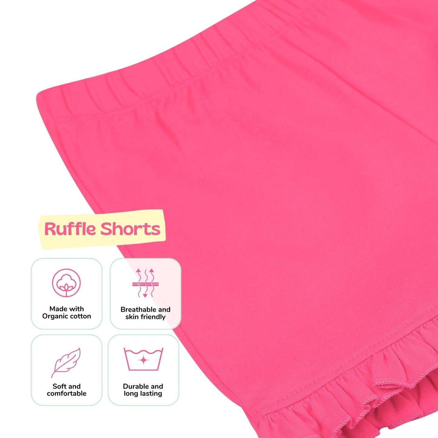 Girls Shorts  - Pretty Pink