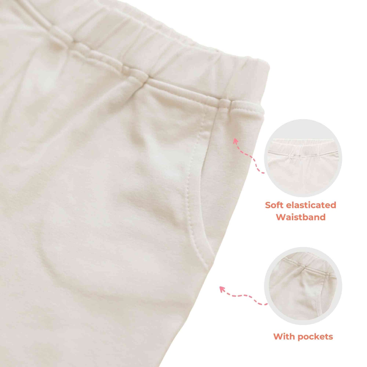 Boy Shorts - White