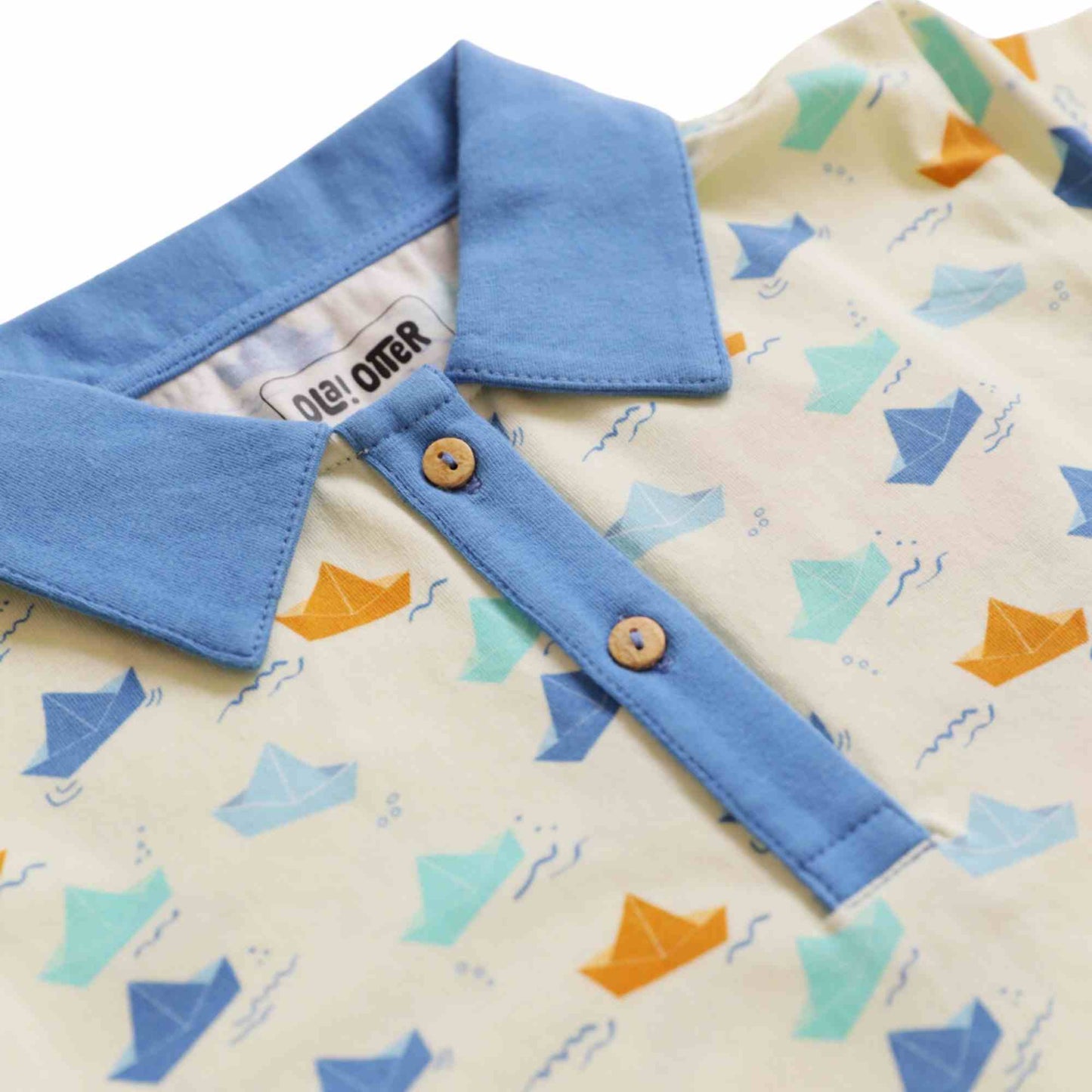Polo T-Shirt - Paper Boat