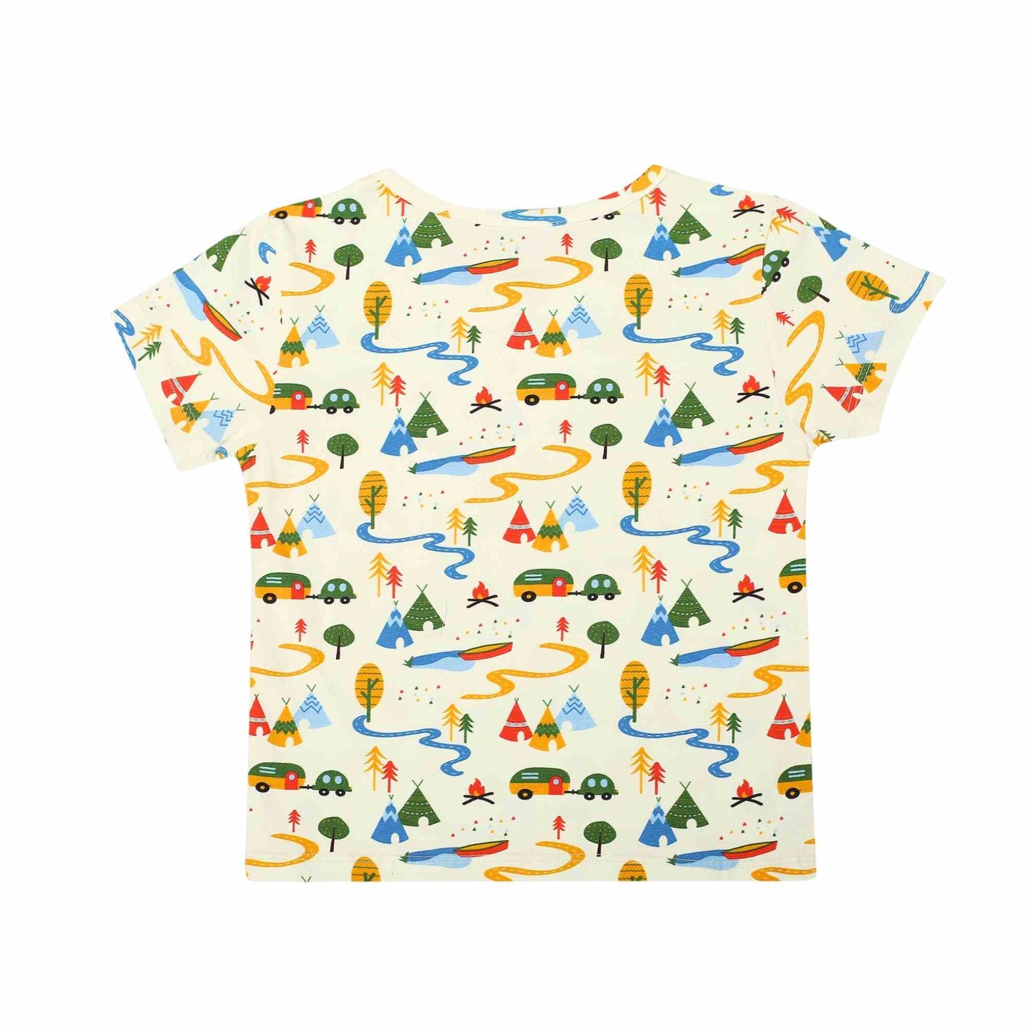 Oversize Tee - Happy Camping