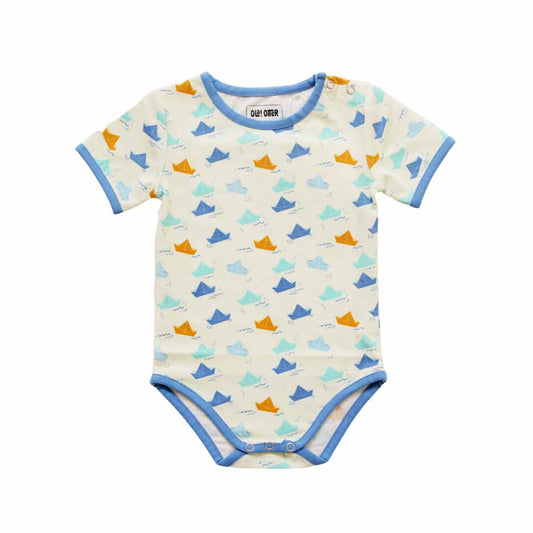 Half Sleeves Bodysuit - Paper Boat