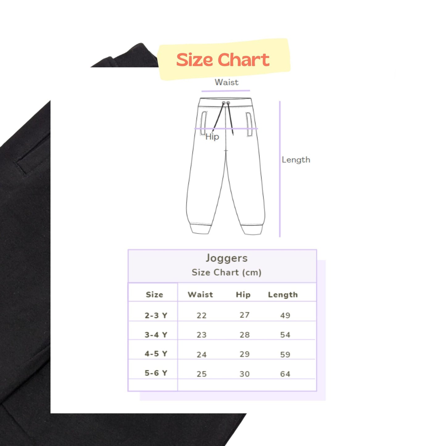 Unisex Joggers - Black