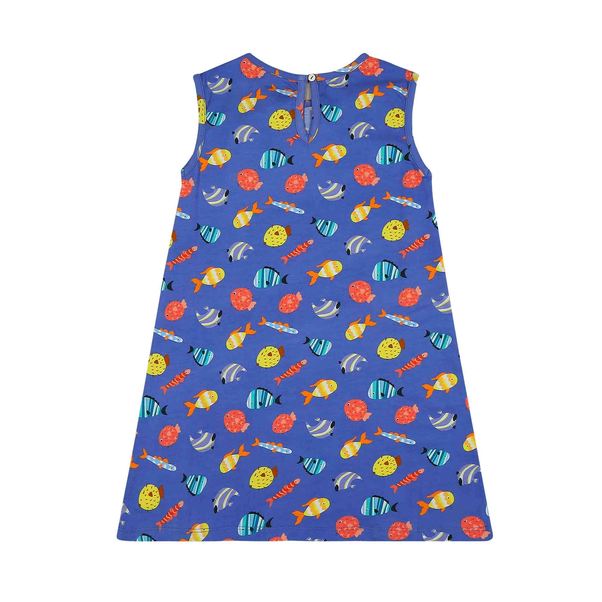 A-Line dress - Fuzzy Fishes