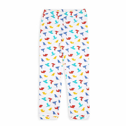 Ola! Otter Half Sleeve Kids Nightsuit | Soft & Breathable Toddler Sleepwear | Soft Pajama Set | Unisex Pajama