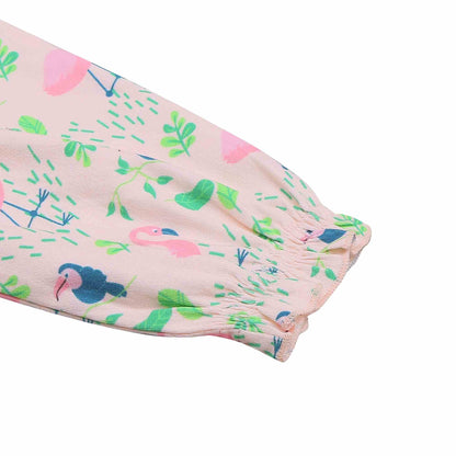 Ola! Otter Organic Cotton Smocked Jumpsuit for Girls | Everyday wear Girl Outfit | Sustainable Baby & Toddler Girl Outfit | 18 Months–6 Years