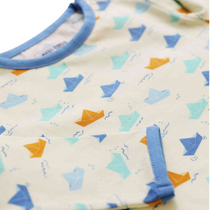 Full Sleeve Bodysuit - Paper Boat