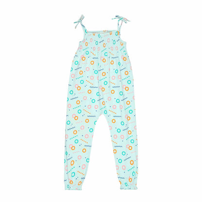 3 Pack Smoked Jumpsuit-Flamingo, Free Float & Indian Flora White