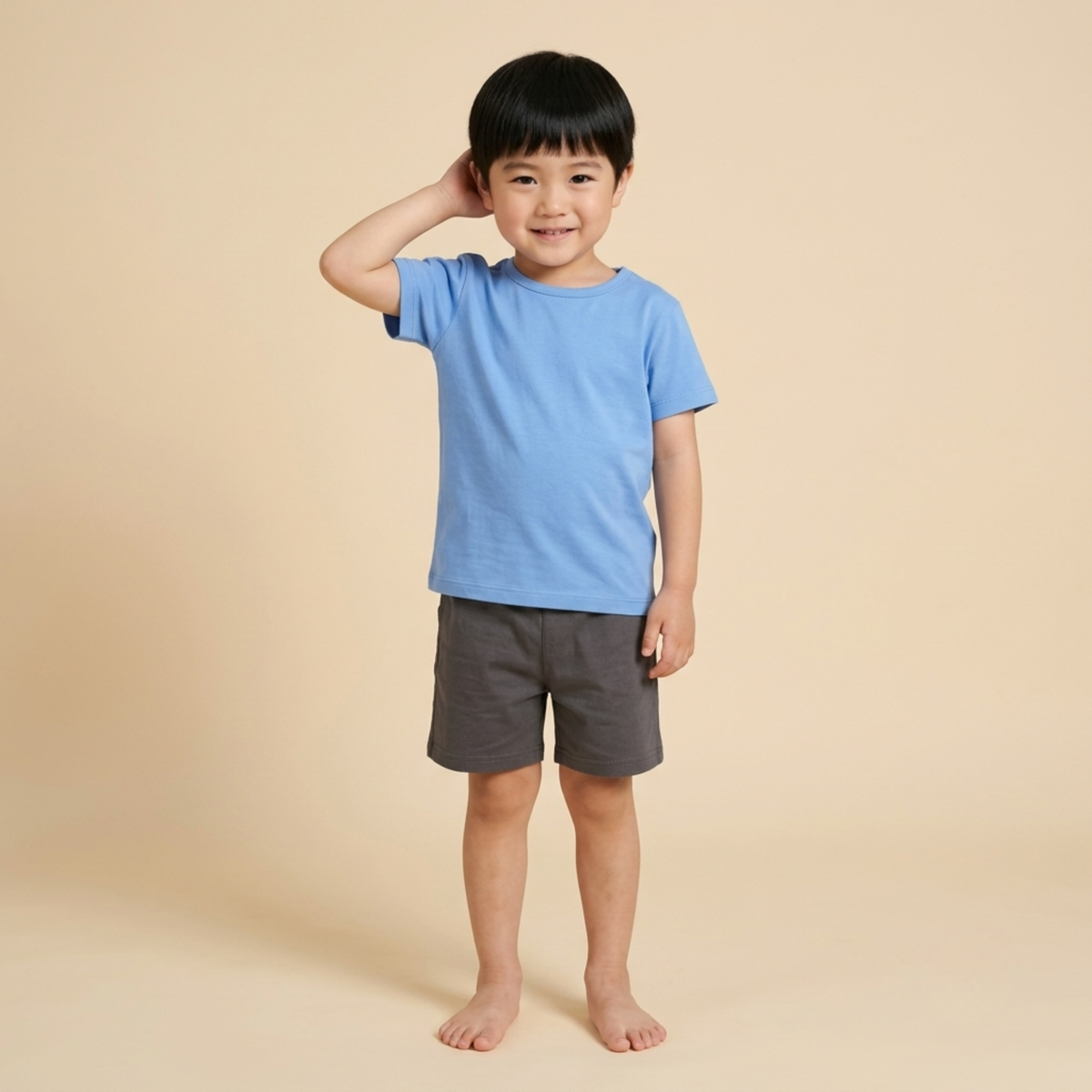 Ola! Otter Organic Cotton Oversized T-Shirt for Kids - Dandelion Yellow | Unisex Sustainable Tee | Soft & Breathable Baby & Toddler Wear |
