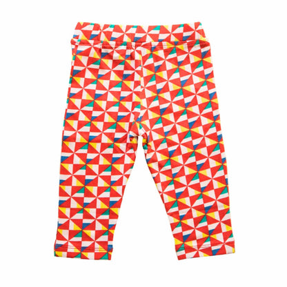 Girl Leggings - Pinwheel Parade