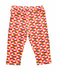 Girl Leggings - Pinwheel Parade