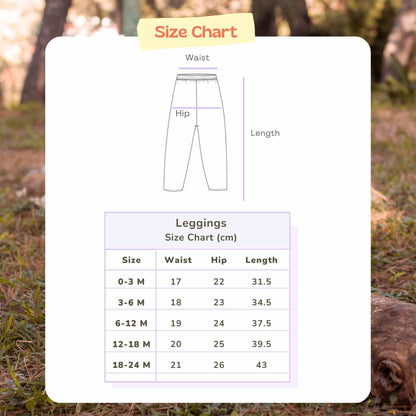 Girl Leggings - White