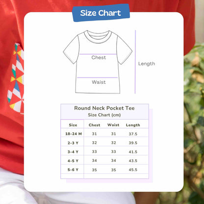 Pocket Tee - Pinwheel Parade