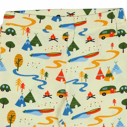 Girl Leggings - Happy Camping