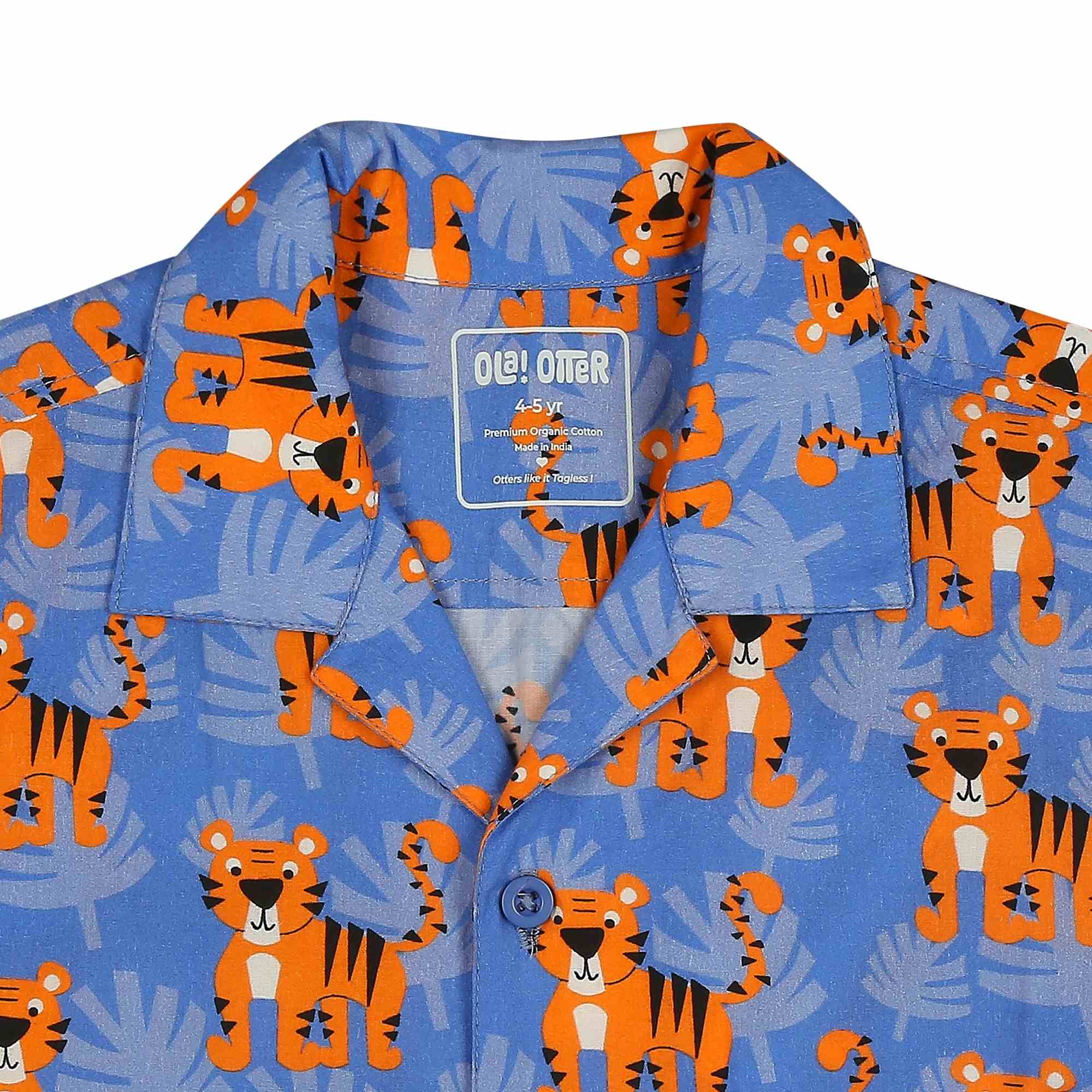 Relaxed Fit Shirt - Tiger Tale