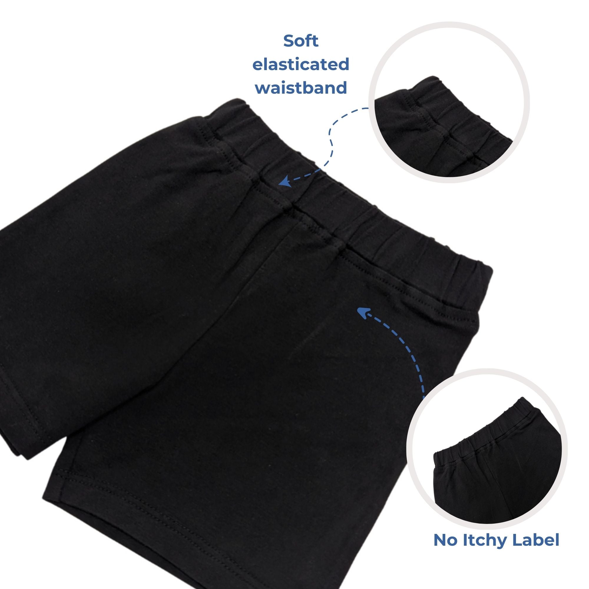 Unisex Shorts - Black