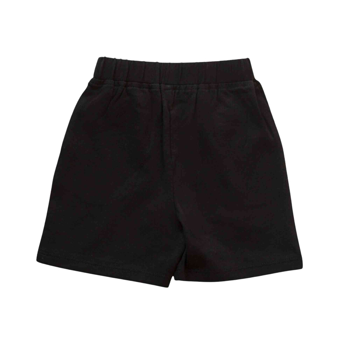 Ola! Otter organic cotton baby boy shorts in black