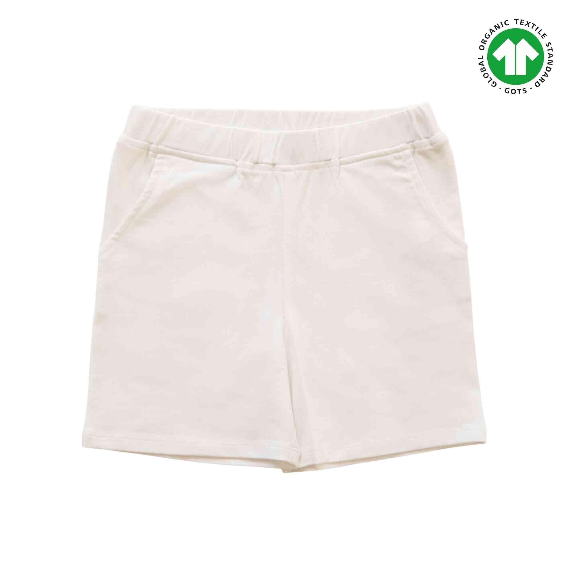 Boy Shorts - White