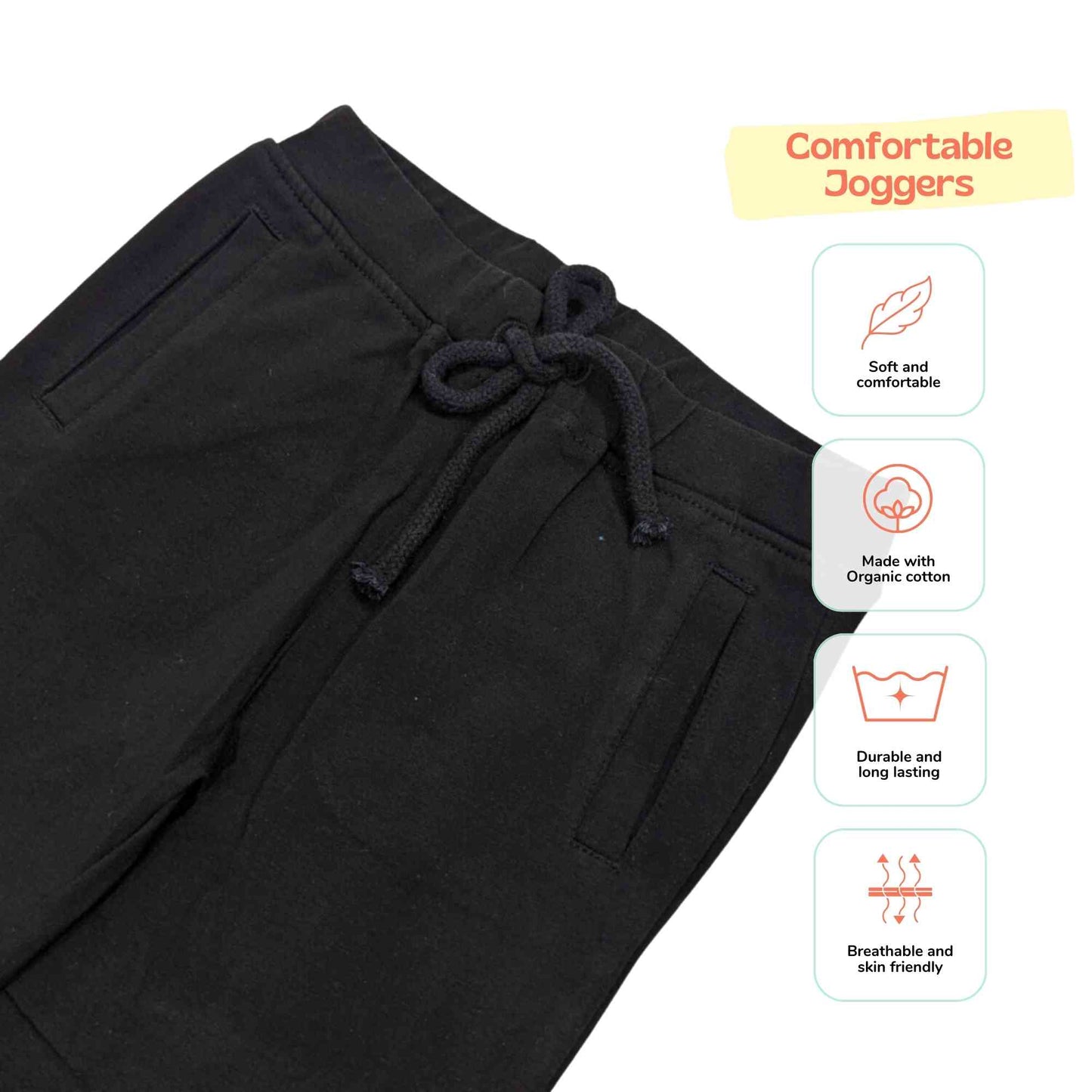 Unisex Joggers - Black