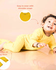 Full Sleeved Romper - Sunny Yellow