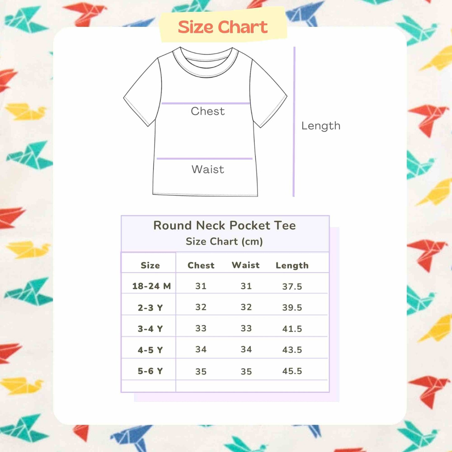 Oversize Tee - Gummy Birds