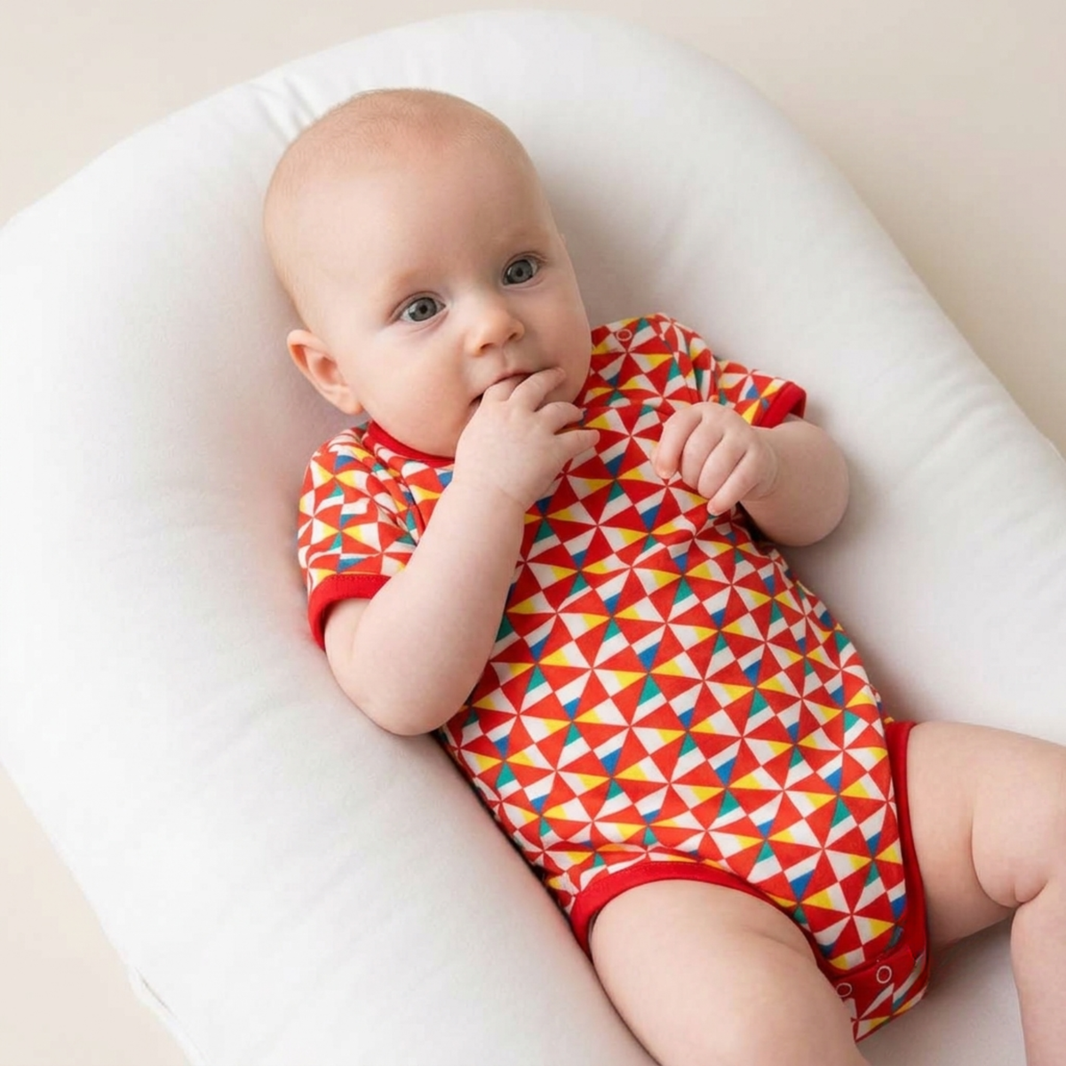 Ola! Otter Organic Cotton Half Sleeve Bodysuit for Babies | Baby Onesie | Baby Romper Sustainable Infant & Newborn Wear | Soft & Comfortable |
