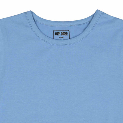 Oversize Tee - Bliss blue
