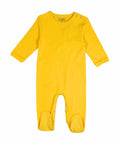 Romper with Footsie - Sunny Yellow