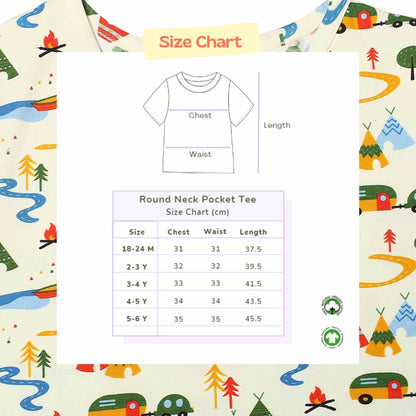 Oversize Tee - Happy Camping