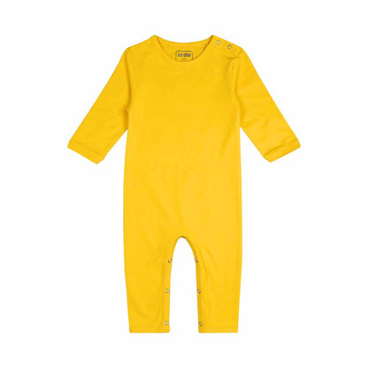 Full Sleeved Romper - Sunny Yellow