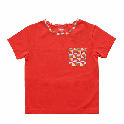 Ola! Otter Organic Cotton Oversized T-Shirt for Kids | Unisex Sustainable Tee | Soft & Breathable Baby & Toddler Wear |