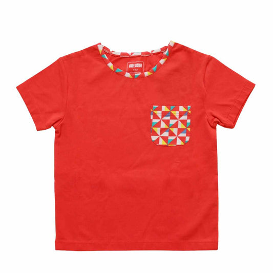Pocket Tee - Pinwheel Parade
