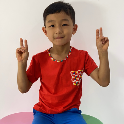 Ola! Otter Organic Cotton Oversized T-Shirt for Kids | Unisex Sustainable Tee | Soft & Breathable Baby & Toddler Wear |