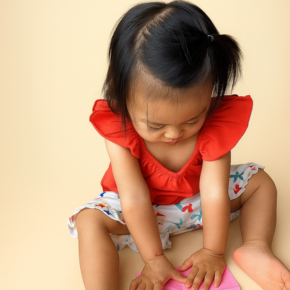 Ola! Otter Organic Cotton Co-ord Set for Girls | Sustainable Baby & Toddler Girl Outfit | Breezy Daisy & Gummy Birds Print | 18 Months–6 Years