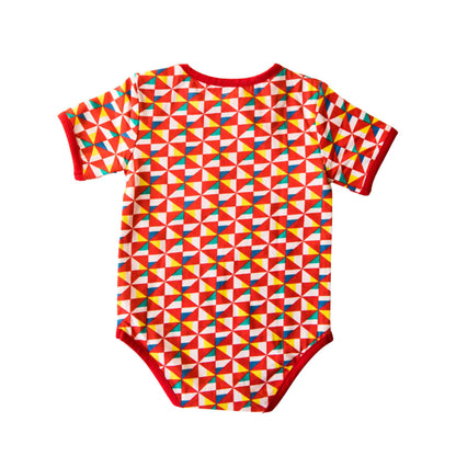 Ola! Otter Organic Cotton Half Sleeve Bodysuit for Babies | Baby Onesie | Baby Romper Sustainable Infant & Newborn Wear | Soft & Comfortable |